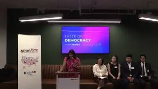 Community Impact Award Introduction by Niala Boodhoo - Taste of Democracy 2025