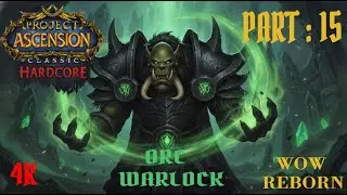 HC Warlock Part 15: First Blue Items & Southern Barrens [4K No Commentary]