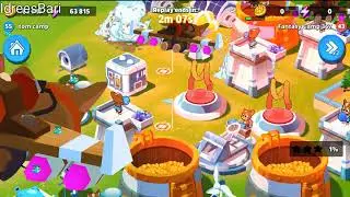 Talking tom camp - Epic water fight gameplay walkthrough (iOS, Android) part 2