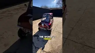 World&rsquo;s Smallest Car P50 &ndash; Looks Like a Toy! #fact #reels