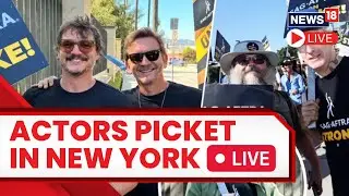 SAG-AFTRA Strike | SAG-AFTRA Strike 2023 Live | Actors Hit The Picket Lines | SAG-AFTRA Strike News