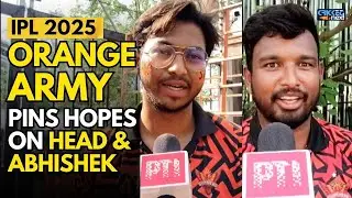 SRH Fans Back Travis Head And Abhishek Sharma to Tackle Starc Storm | SRH vs DC IPL 2025