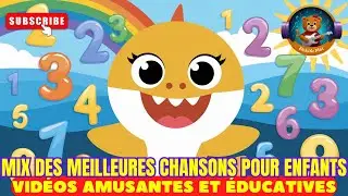 Dansons la Capucine 💫🎵 b&eacute;b&eacute; requin 🧒 Chanson pour enfants 👶 Vid&eacute;os pour enfants
