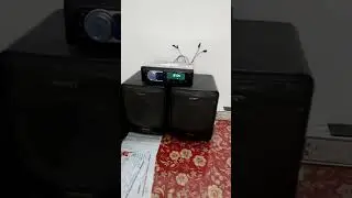 Car stereo and bass tube at home