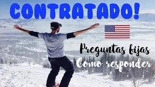 WORK AND TRAVEL: QUÉ ME PREGUNTA EL EMPLEADOR EN LA ENTREVISTA ? || PREGUNTAS + TIPS