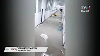 SECȚIE VANDALIZATĂ LA SJU CRAIOVA