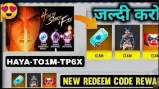 FINALLY NEW REDEEM CODES 27 APRIL ? 😍 ||| TODAY NEW REDEEM CODES GIVEAWAY FREE FIRE