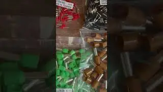 Ferrules insulated different colour for 0.5mm2, 0.75mm2, 1mm2, 1.5mm2, 2.5mm2, 4mm2, 6mm2, 10mm2