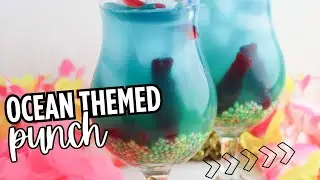 Ocean Punch Mocktail Recipe | Fun Under the Sea Party Drink for Kids!