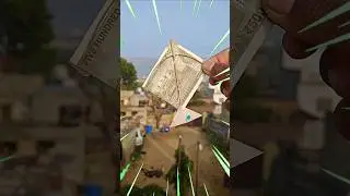 We Made Smallest Kite 🪁 #shorts #surajkeexperiment