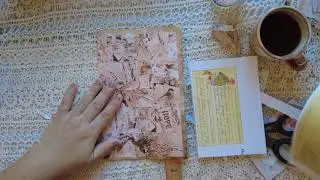 Ingredients for Creativity; The Start of a Junk Journal #vlogmas
