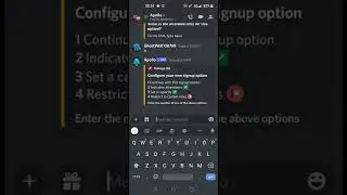 Eso, create a basic Trial Signup using the Apollo Bot on Discord.