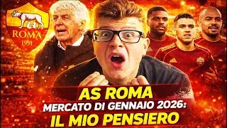 IL MIO PENSIERO SUL CALCIOMERCATO DI GENNAIO DELLA ROMA
