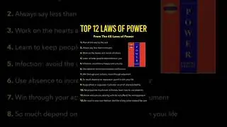 Alpha female laws of Power #alphafemale