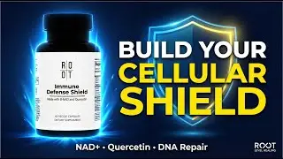 Immune Defense Shield: Build Your Cellular Shield with NAD+ & Quercetin | Root Level Healing