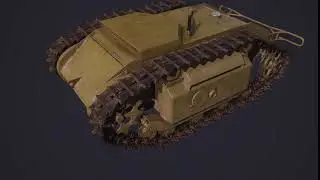 sdkfz 303 Goliath 3d model