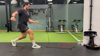 Inertial Machine Lunge and Row - Zancada con Remo en Inercial