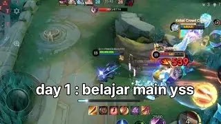 day 1! belajar main yss kil 3 aja -mobilelegends