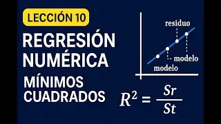 📈 Lección 10: Regresión numérica por mínimos cuadrados