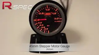 45mm Stepper Motor Gauge (Amber)