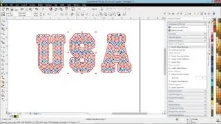 Editing a Rhinestone Alphabet in CorelDRAW