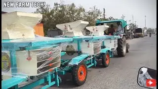 Tractor mounted Multi grain/seed wheat cleaning, sorting, separator machine with grader | Dwarkamai