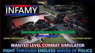 najlepsze sposoby na zdobywanie doświadczenia w Infamy Roblox [Infamy] #infamy #roblox