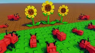 solando modo survival do garden tower defense com meu amigo (dojo medio)