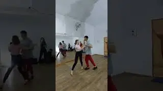 SalsaOn2 Dance classes in Kharkiv. Partner work with count