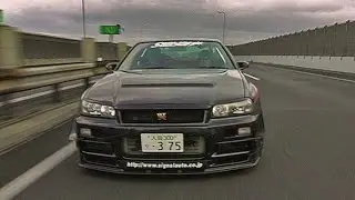 700HP Nissan Skyline Going 190 MPH On Japan Highway