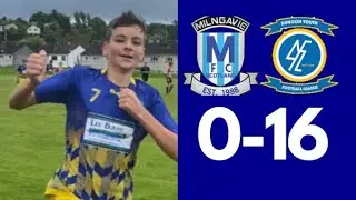 Highlights | Milngavie 0-16 DYFL