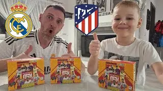 HIT! ROZEGRALIŚMY DERBY MADRYTU REAL MADRYT VS ATLETICO MADRYT KARTAMI PANINI MEGACRACK 24/25