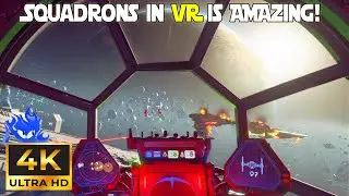 Squadrons in VR is AMAZING! | Fleet Battles | Star Wars Squadrons in 2025 [PC 4K]