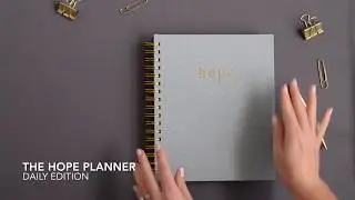Hope Planner: Daily Edition Flip-through