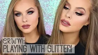 GRWM- Playing With Glitter! | Hair & Makeup | ft. Bioionic