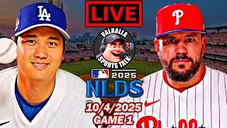 Los Angeles Dodgers vs Philadelphia Phillies ⚾ MLB Baseball 🟢 MLB Play By Play LIVE STREAM in 3D.