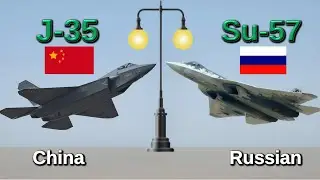 J-35 China VS Su-57 Russia | Full Comparison  #j35 #vs #us57