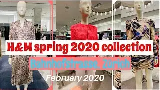 #NewCollection #SpringCollection H&M Z&uuml;rich Spring Collection, February 2020