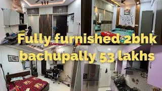 #2bhk fully furnished flat bachupally low price &yen;&yen; #hyderabad flats for sale #houseforsale
