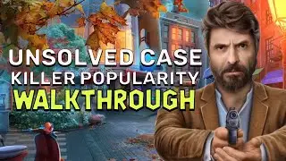 Unsolved Case 5 Killer Popularity Walkthrough | @GAMZILLA-