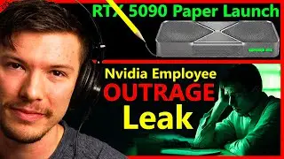 Nvidia Outrage Leak, RTX 5090 & 5080 Paper Launch, AMD RX 9070 XT, DLSS 4 | Vex | Broken Silicon 295