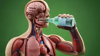 Inside Your Body After You Drink a Cold Drink | Ultra Realistic Medical Animation