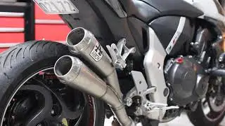 ARROW | Honda CB1000R n&acirc;ng cấp p&ocirc; Arrow Prorace titanium 2 n&ograve;ng c&ugrave;ng cổ p&ocirc; titanium full system