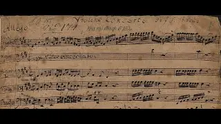 Rainer Noll dirigiert Bachs Violinkonzert E-dur BWV 1042 live (2006)