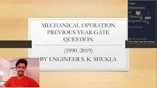 UNIT -05  mixing  LECTURE - 16   GATE - MECHANICAL OPERATION (1990 -2000) PART -1