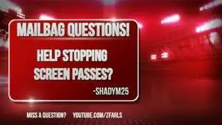 How To Stop Screen Passes in Madden 16!