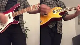 Mot&ouml;rhead - Stay Clean (guitar)+(bass)/(bass solo) cover