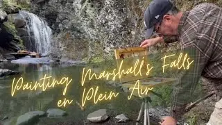 Painting Marshall&rsquo;s Falls in Late Summer 