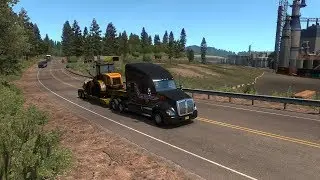 ATS Oregon DLC Bend - Portland Gameplay