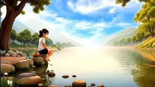 Realistic River Background Video | Beautiful Nature Background Animation